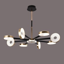 Pendant Light Minimalist Nine Heads Circle Ceiling Light