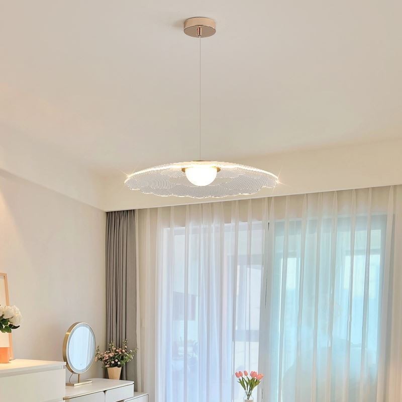Pendant Light Acrylic Flower Pan Ceiling Light