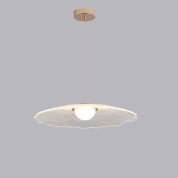 Pendant Light Acrylic Flower Pan Ceiling Light
