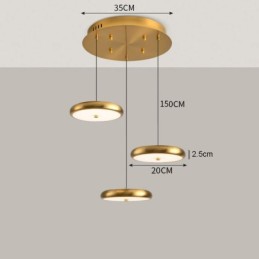 Pendant Light Three Head Light Round Hanging Light
