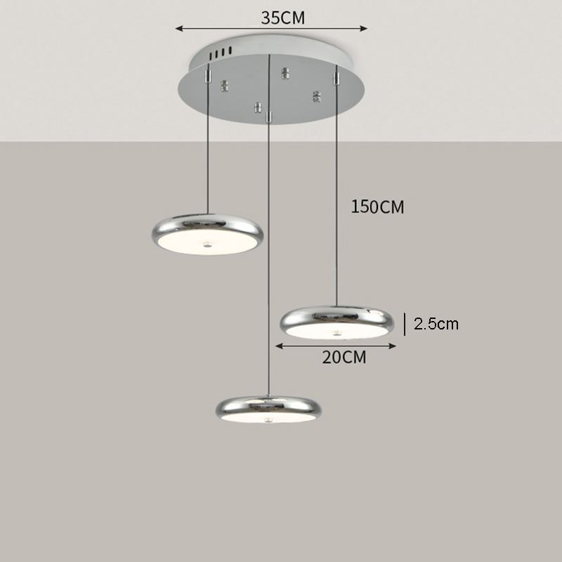 Pendant Light Three Head Light Round Hanging Light