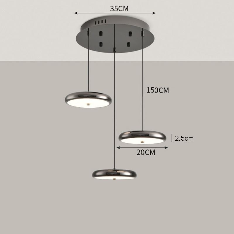 Pendant Light Three Head Light Round Hanging Light