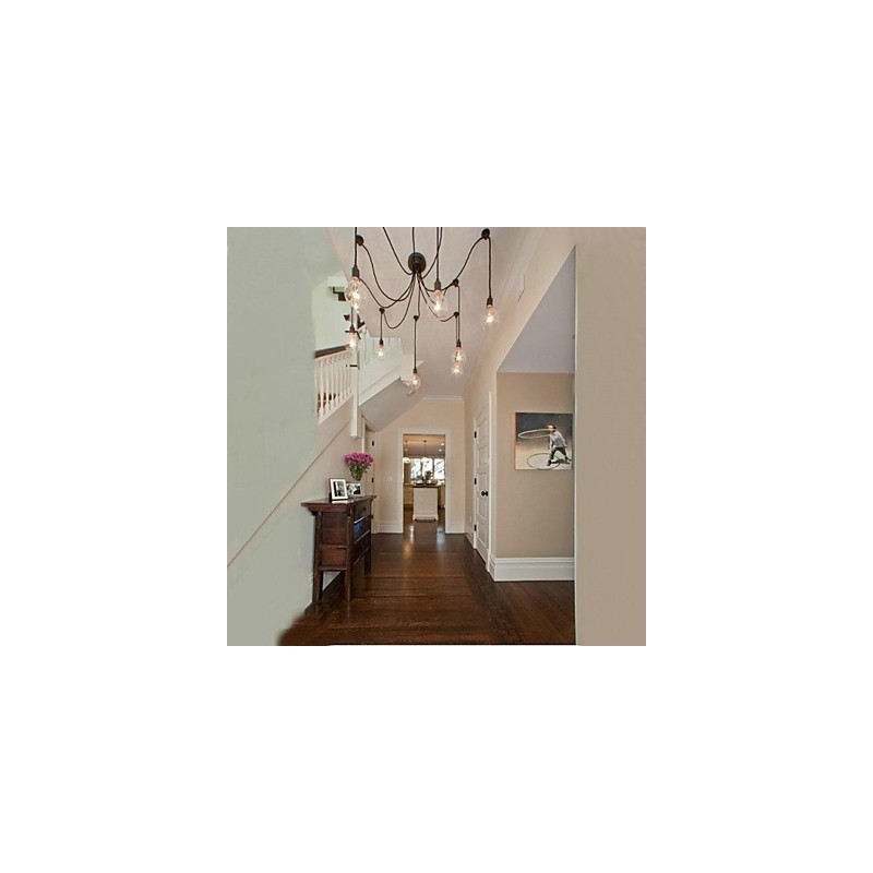 Bulb Chandelier Rural Contracted Style Of North America