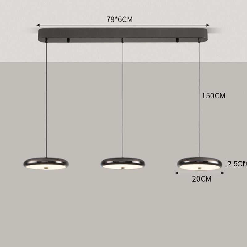 Ceiling Light Three Head Pendant Light