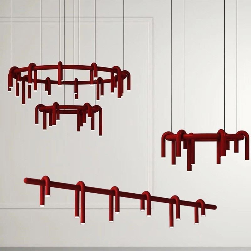 Hanging Light U Shape Decorative Pendant Light