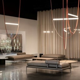 European Pendant Light Wabi Sabi Style Belt Decorative Light