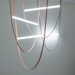 European Pendant Light Wabi Sabi Style Belt Decorative Light