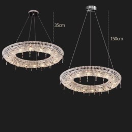 Crystal Pendant Light Modern Light Luxury Ceiling Light