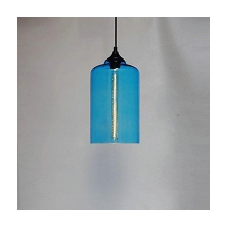 Bottle Design Pendant 1 Light Concise Iron Painting