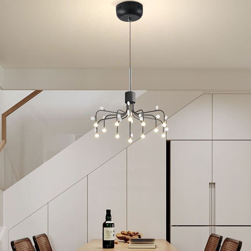 Pendant Light Nordic Creative Natural White Ceiling Light 14 Lights