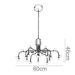 Pendant Light Nordic Creative Natural White Ceiling Light 14 Lights