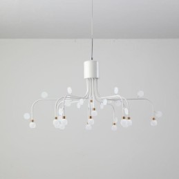 Pendant Light Nordic Creative Natural White Ceiling Light 14 Lights