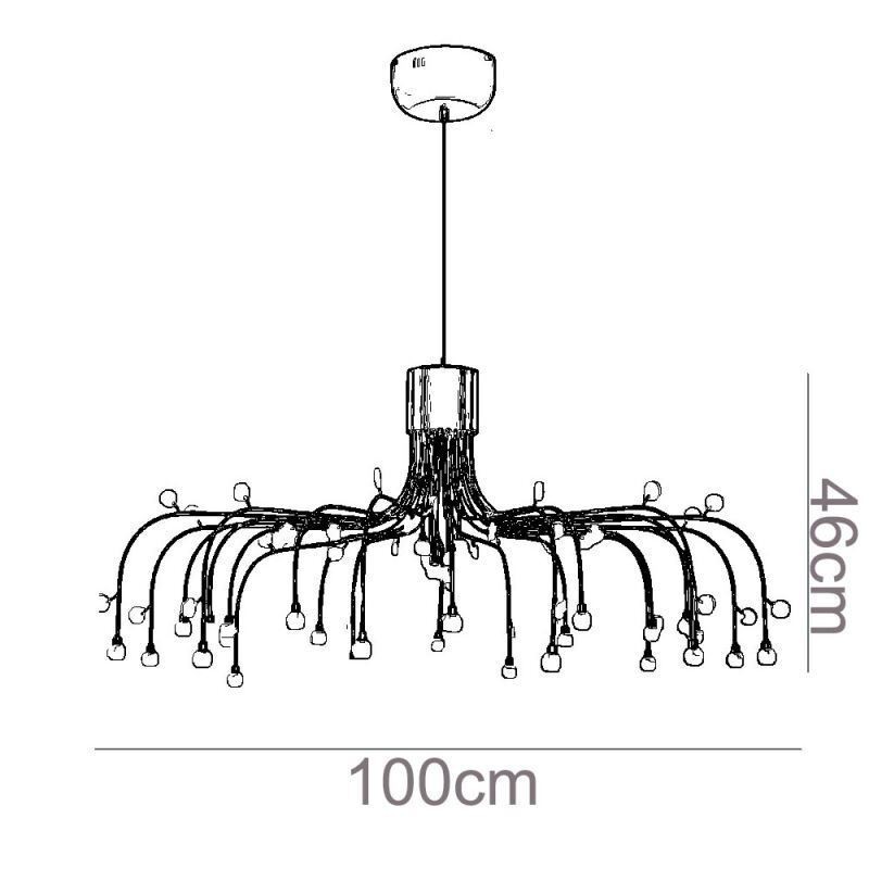 Pendant Light Nordic Creative Natural White Ceiling Light 30 Lights