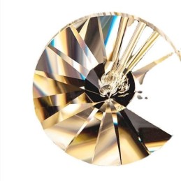 Pendant Light Electroplating Strip Sun Flower Wrought Iron Ceiling Light