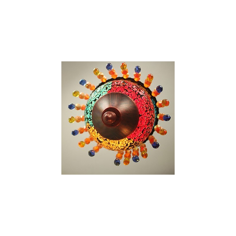 Christmas Card Lnternet Cafe Retro Art Chandelier Industrial Garden