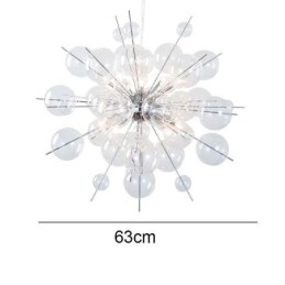 Modern Pendant Light Minimalist Bubble Glass Ceiling Light