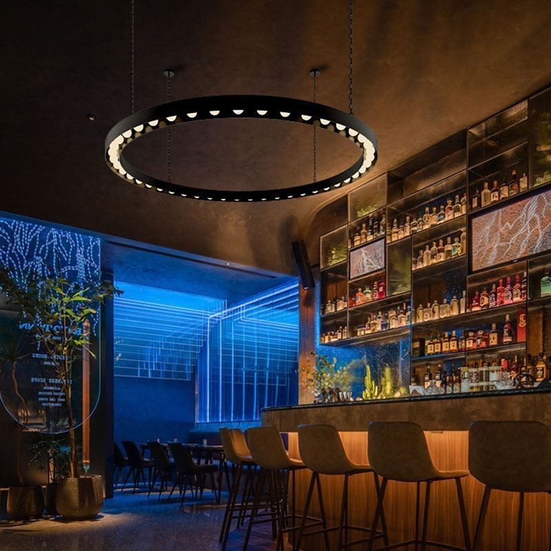 American Pendant Light Retro Wrought Iron Decoration Ceiling Light