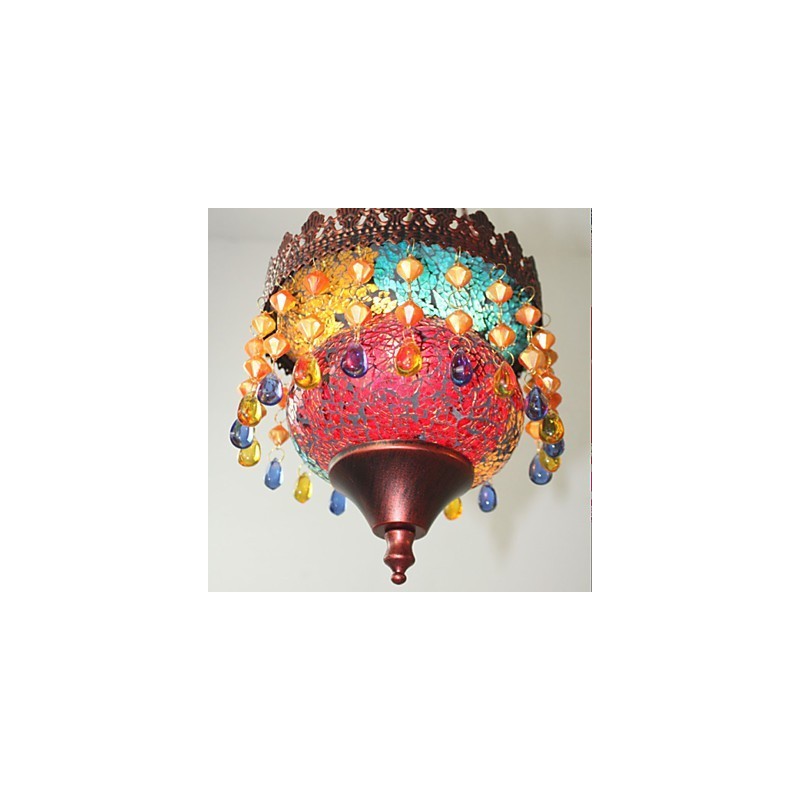 Christmas Card Lnternet Cafe Retro Art Chandelier Industrial Garden