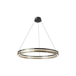 Pendant Light 60 80CM Circle Glass Ceiling Lamps Trichromatic Dimming