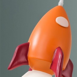 Minimalist Pendant Light Wrought Iron Moon Landing Small Ceiling Light