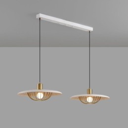 Nordic Pendant Light Creative Wrought Iron Disc Ceiling Light