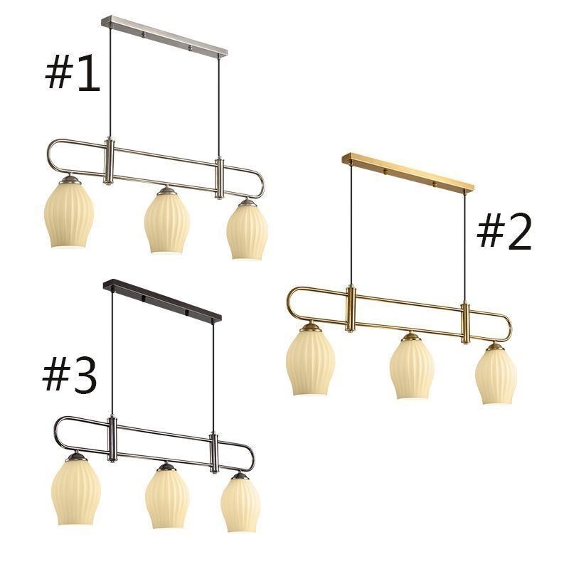 Nordic Pendant Light Wrought Iron Creative Stamen Ceiling Light