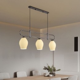 Nordic Pendant Light Wrought Iron Creative Stamen Ceiling Light