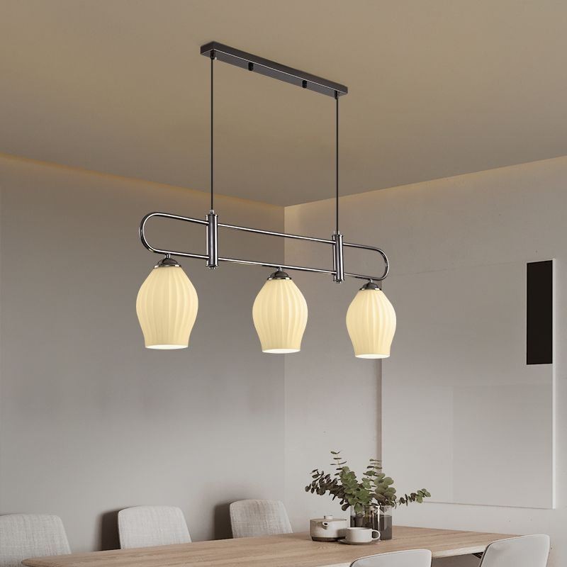 Nordic Pendant Light Wrought Iron Creative Stamen Ceiling Light