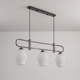 Nordic Pendant Light Wrought Iron Creative Stamen Ceiling Light