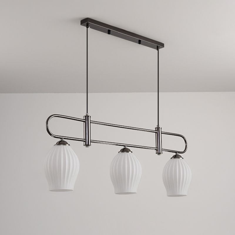 Nordic Pendant Light Wrought Iron Creative Stamen Ceiling Light