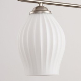 Nordic Pendant Light Wrought Iron Creative Stamen Ceiling Light