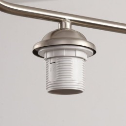 Nordic Pendant Light Wrought Iron Creative Stamen Ceiling Light