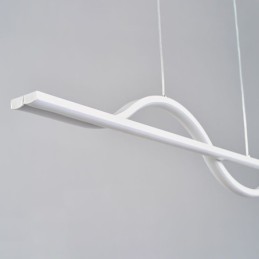 Stylish Pendant Light Aluminum Art Wave Ceiling Lamp