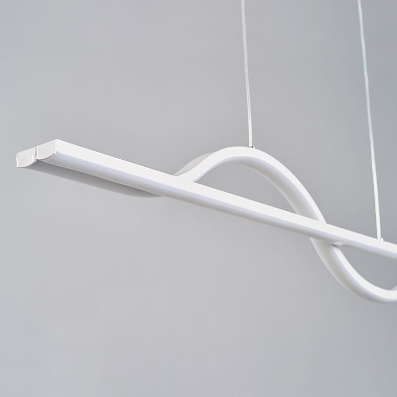 Stylish Pendant Light Aluminum Art Wave Ceiling Lamp