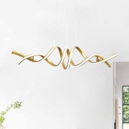Minimalist Pendant Light Aluminum Art Minimalist Spiral Ceiling Light