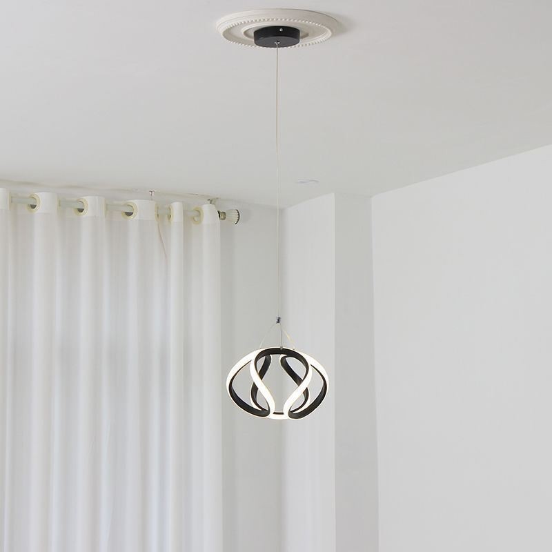 Pendant Light Aluminum Art Small Pumpkin Ceiling Light