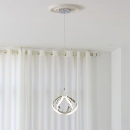 Pendant Light Aluminum Art Small Pumpkin Ceiling Light