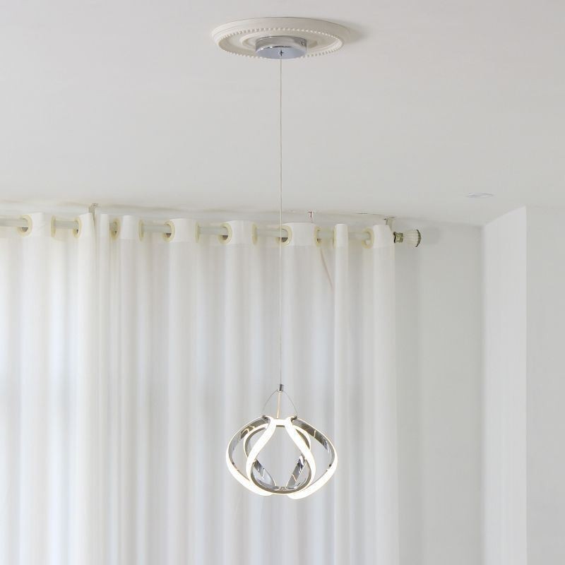 Pendant Light Aluminum Art Small Pumpkin Ceiling Light