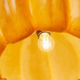 Japanese Retro Pumpkin Pendant Light Creative Ceiling Lights