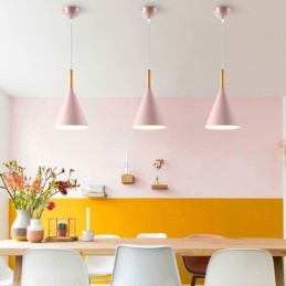 Nordic Macaron Pendant Light Single Head Pendant Lamp