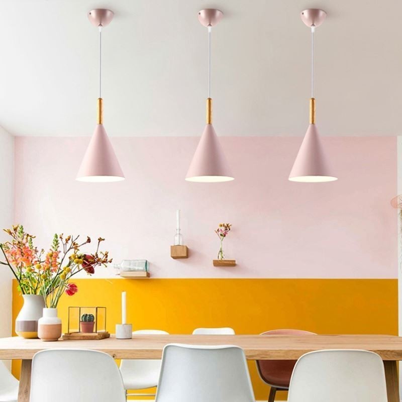 Nordic Macaron Pendant Light Single Head Pendant Lamp