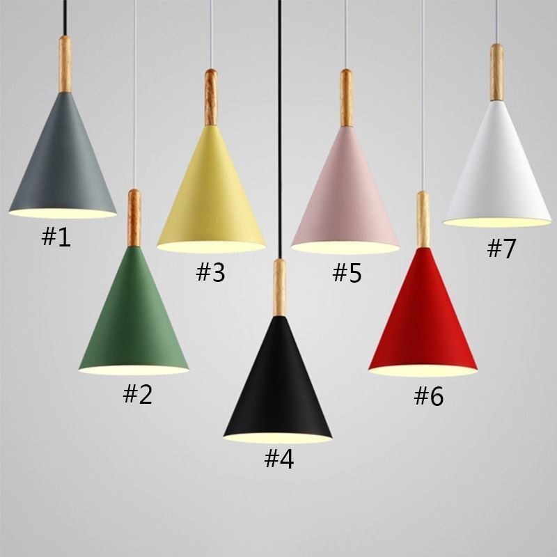 Nordic Macaron Pendant Light Single Head Pendant Lamp