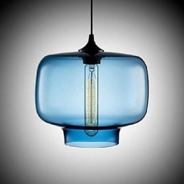 Bottle Design Pendant 1 Light Concise Iron Painting