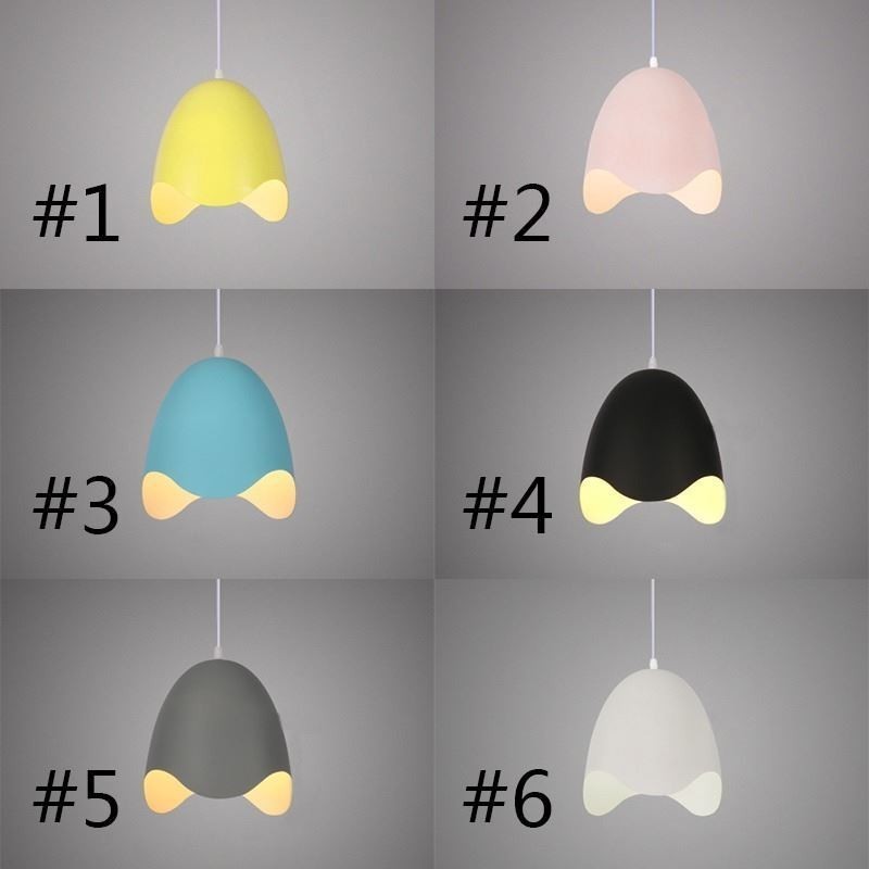 Creative Macaron Pendant Light Single Head Pendant Lamp
