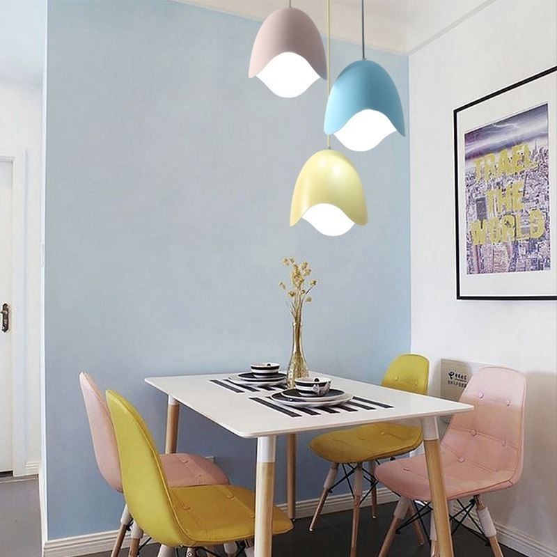 Creative Macaron Pendant Light Single Head Pendant Lamp