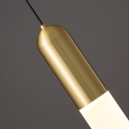 Modern Frosted Pendant Light Brushed Pendant Lamp