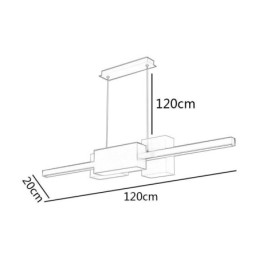 Minimalist Strip Pendant Light Modern Creative Hanging Light