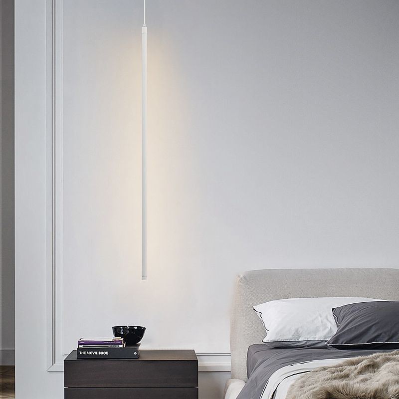 Pendant Light Nordic Long Tube Hanging Lamp Island