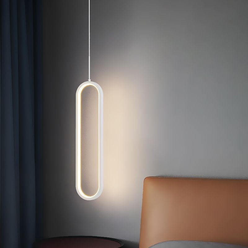 Modern Pendant Light Minimalist Oval Pendant Lighting