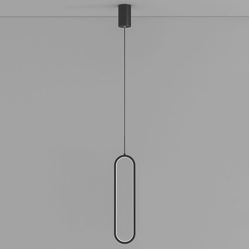 Modern Pendant Light Minimalist Oval Pendant Lighting